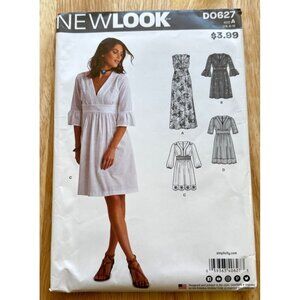 NEWLOOK #D0627 Sewing Patterns Dress Seven Size in One Sku 0241